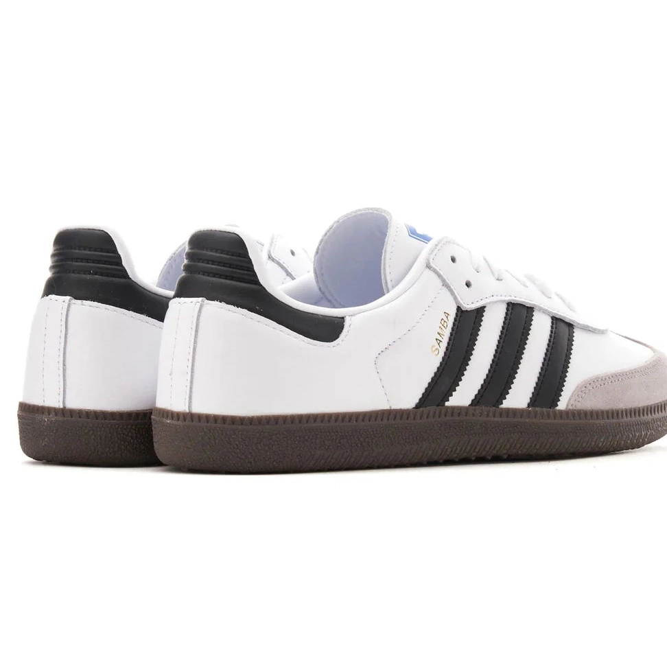 'White Black OG Samba adidas Gum' 0715